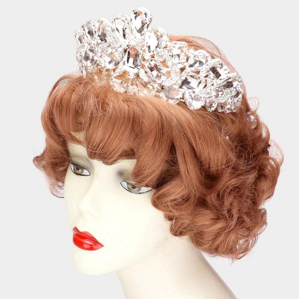 Multi Stone Chunky Tiara